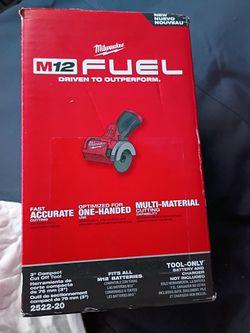 MILWAUKEE M12 FUEL 3" CUTOFF TOOL