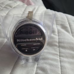 KitchenAid Digital Timer Black and Chrome  #KC150OHOBA - Brand New - open box