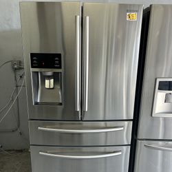 SAMSUNG 36” FRENCH DOOR REFRIGERATOR (NO ICE)