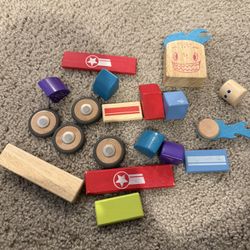 Tegu Magnetic Wooden Blocks (2 sets combined)