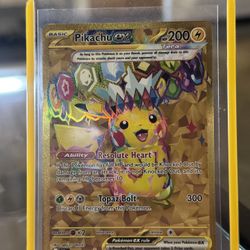 Pokemon Surging Sparks Pikachu EX