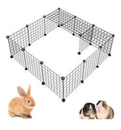 Snap together animal pen