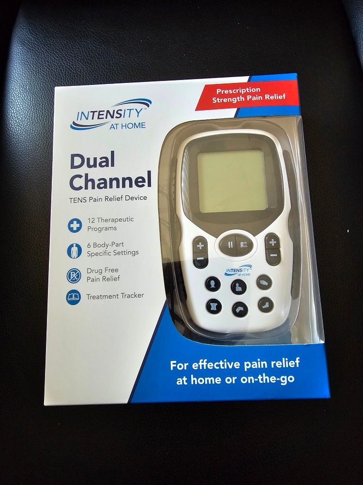 Intensity Dual Channel TENS Pain Relief Device