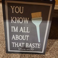 All About That Baste Canvas