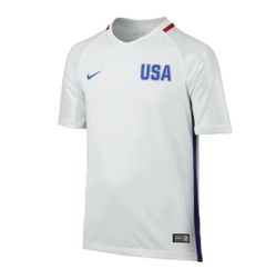 NEW NIKE YOUTH US SOCCER 2016 STADIUM HOME WHITE JERSEY YOUTH XL (845367-100)