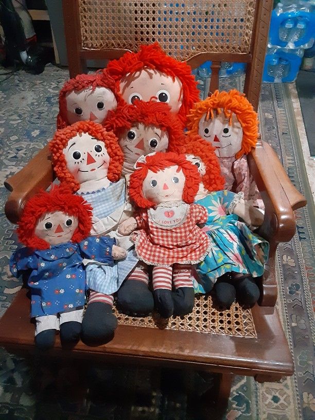 Raggedy Ann Rag Dolls