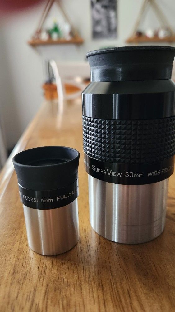 Aperture Telescope Eyepieces. Like New