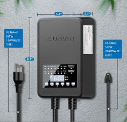 NEW SUNVIE 300W LOW VOLTAGE LANSCAPE TRANSFORMER