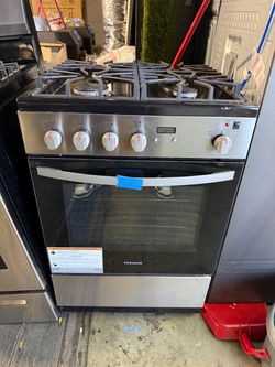 Frigidaire Stainless Steel 4 burner range stove 24 inches
