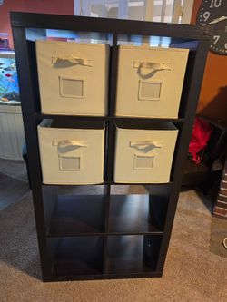 Whalen storage with 4 Bins