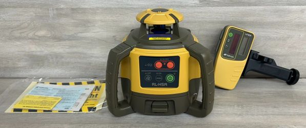 Topcon RL-H5A Self-Leveling Rotary Laser Level with Hard Case (PO1022021)