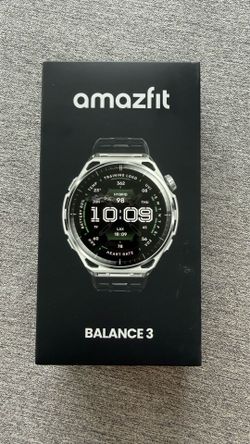 Amazfit Balance 3 Smart Watch – Brand New, Factory Sealed