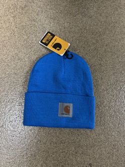 Carhartt Blue Cuff Beanie