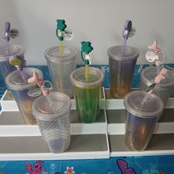 Straw tumblers