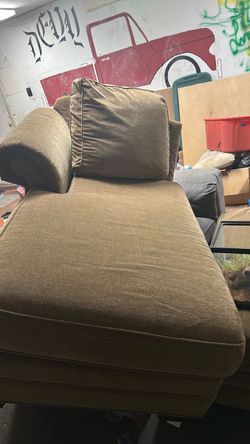 Brown couches