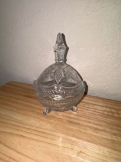 Crystal candy dish