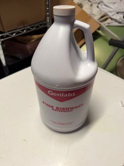 Genlabs Pink Dishwash Detergent 1 Gallon