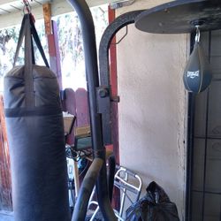 Punching Bag Set Up 