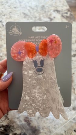 New Disney Cutie Ghost Hair Claw Clip