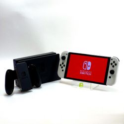 Nintendo Switch OLED Video Game Console HEG-001 Arctic White