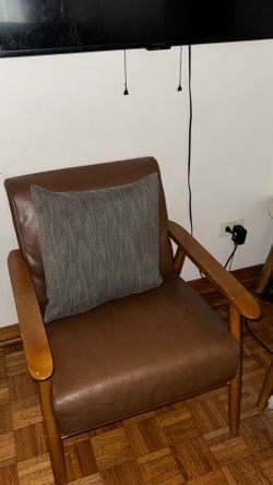 Brown side chairs