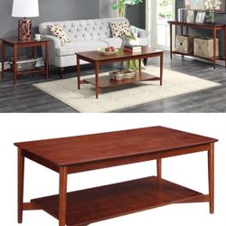 Mid-Century Style Wooden Brand New Coffee Table 