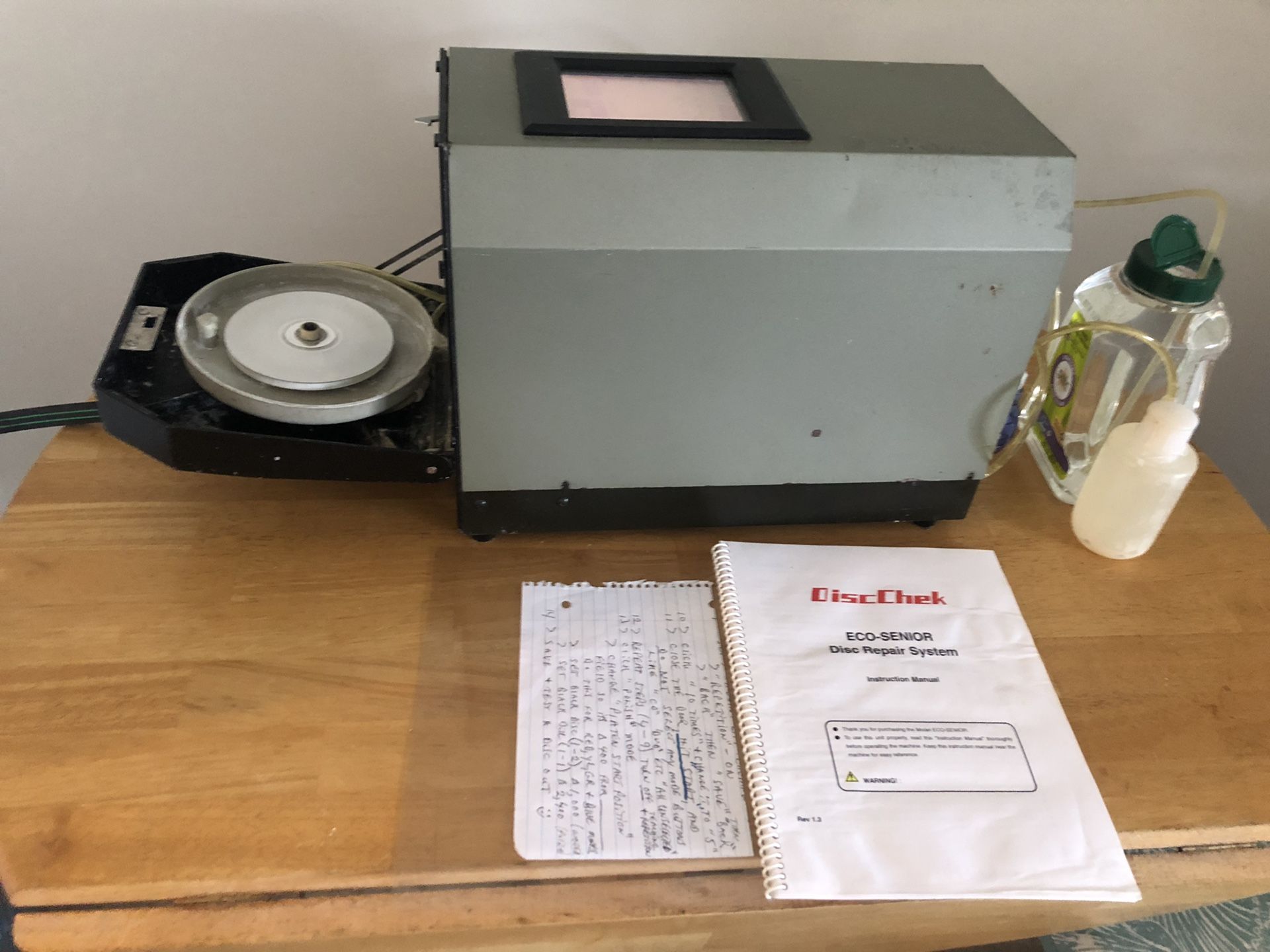 RTI CD/DVD Disc Repair Machine ECO AutoSmart (AKA ECO Senior) for