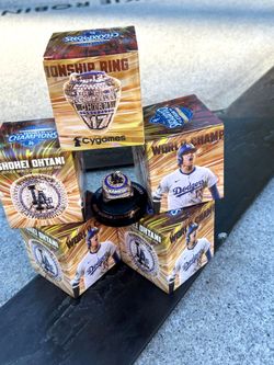 Ohtani 2025 WS ring