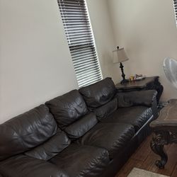 Leather Couch (Three-Seater)