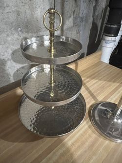 3 Tier Tray - Two /Tone