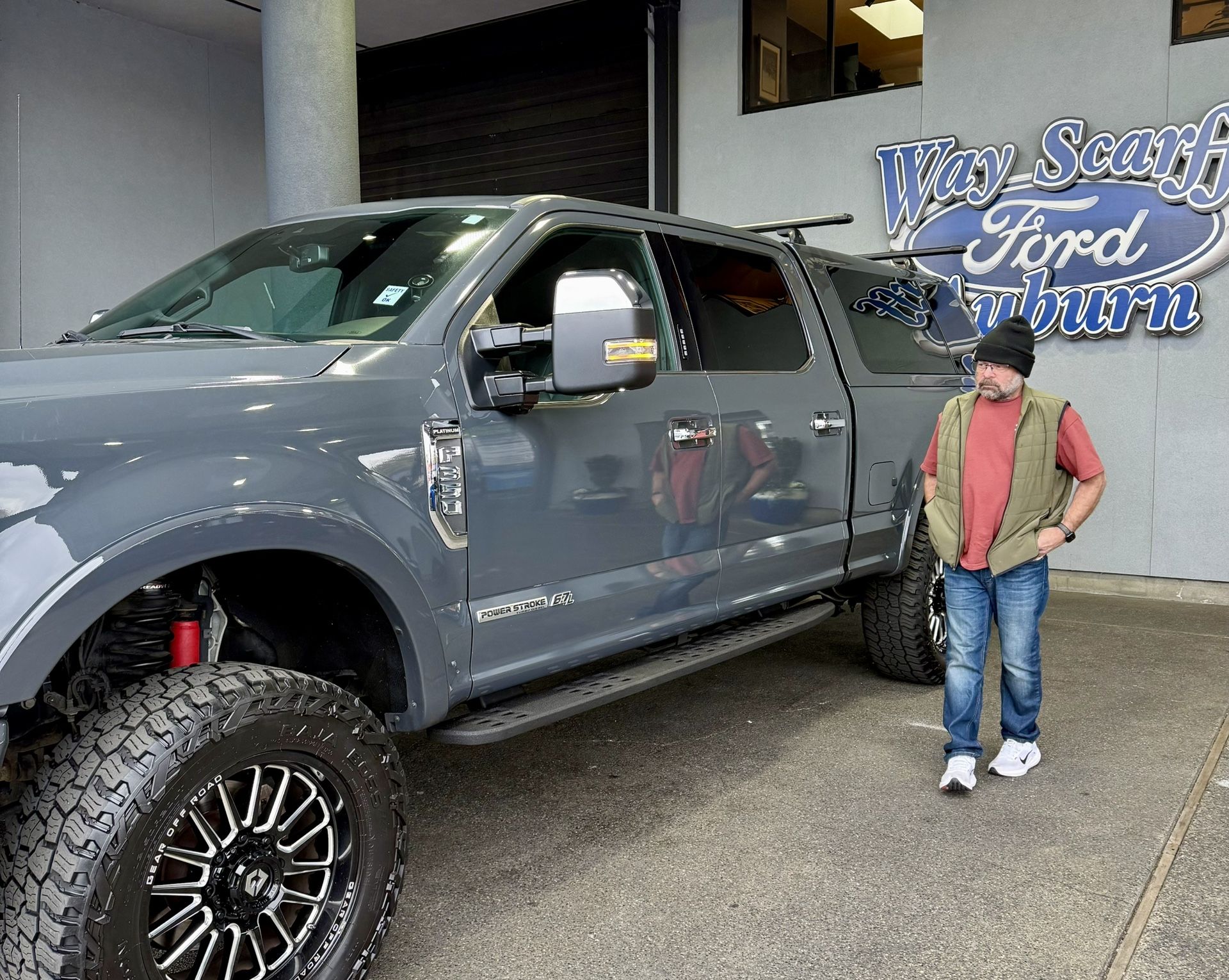2017-current F250 F350 Superduty Canopy Cap