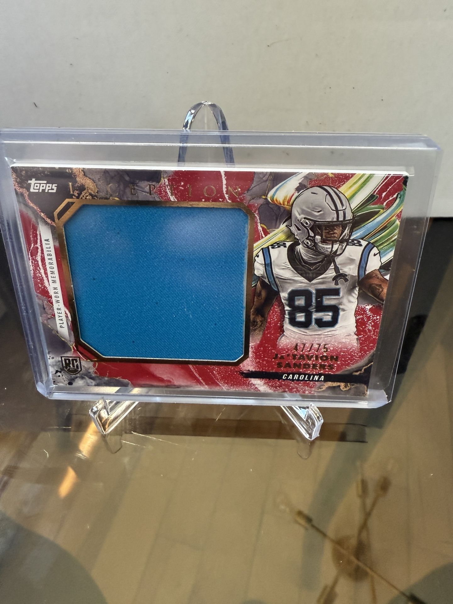 jatavion Sanders inception patch /75