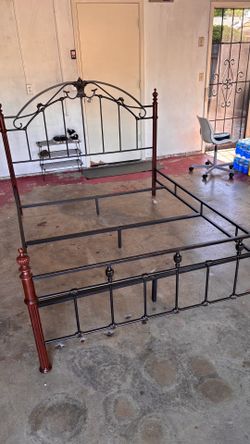 Queen Bed Frame -All Metal