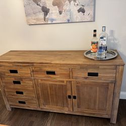 Solid Wood Sideboard