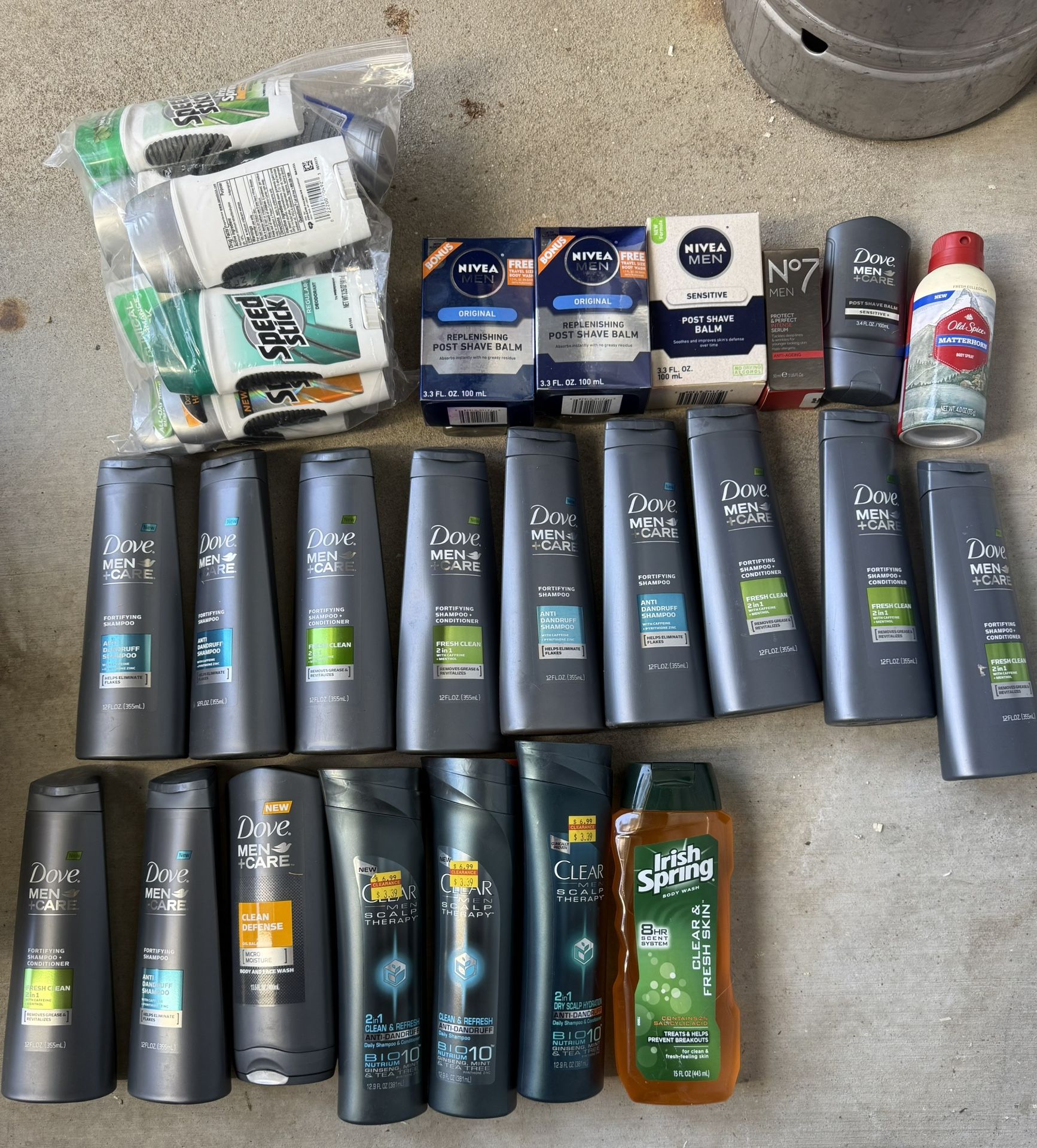 Men’s & Women’s Toiletries