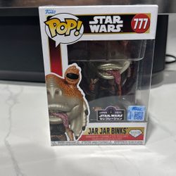Star Wars celebration Jar jar binks Funko