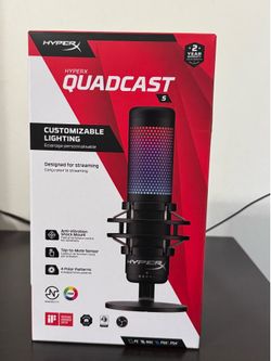 HyperX QuadCast S RGB USB Microphone