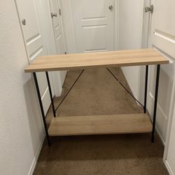 Console Table Hallway Table Side Table 2 Tiers 29” Height