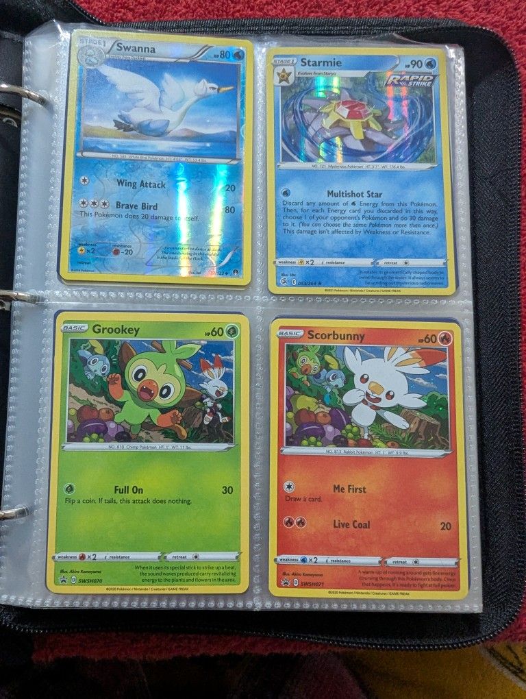 Pokemon Cards And Folder #1