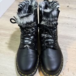 New Dr. Martens Fur Lined Boots