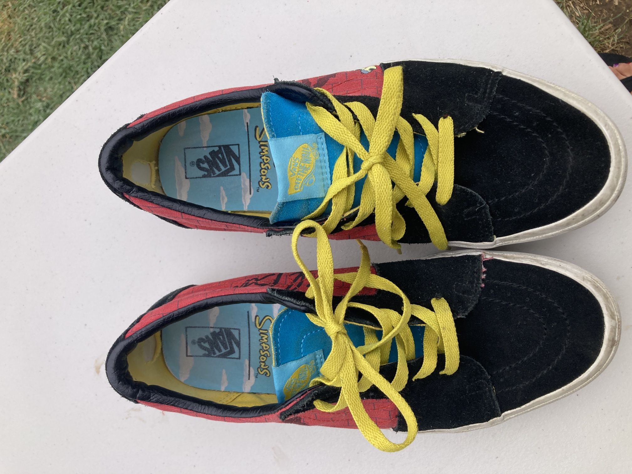 The Simpsons El Barto Vans Off The Wall Shoes