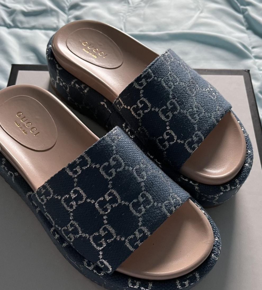 Gucci Platform Sandals 