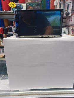 Dual audio Indash Double Din With Bluetooth USB SD Card And Applecarplay.  New In Box With Warranty