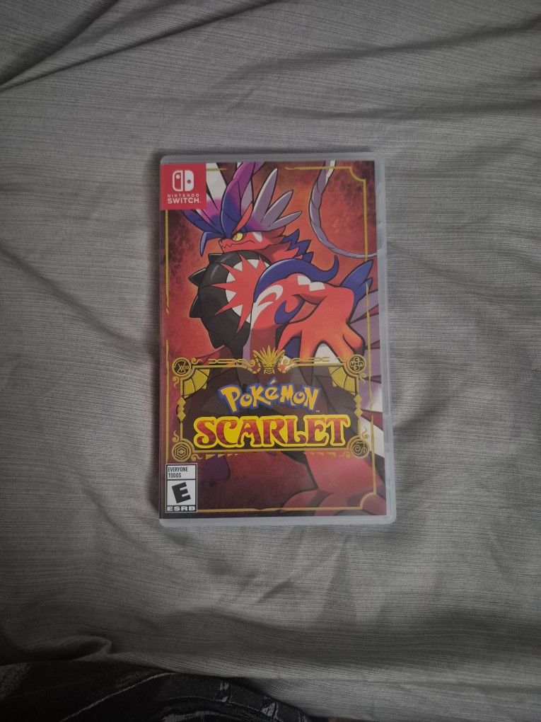 Pokemon Scarlett Nintendo Switch 