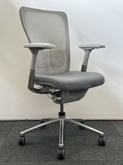 Haworth Zody Task Chair (Chrome/Dark Grey)