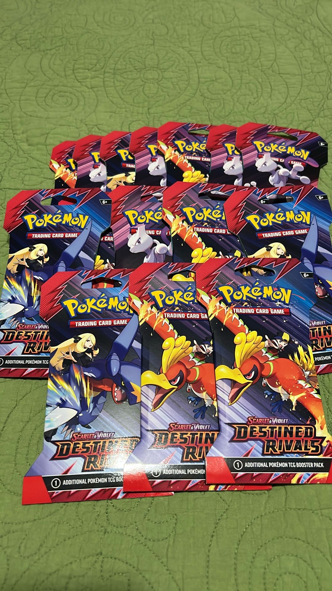 Single Booster Packs (Destined Rivals) Pokémon