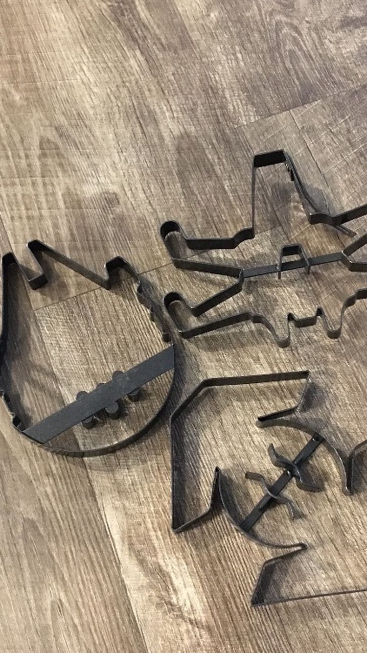 3 Star Wars Cookie Cutters / Pancake Molds