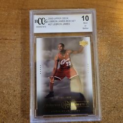 LeBron James must have "COLLECTERS ITEMS"
