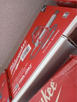 Milwaukee new grease gun M12