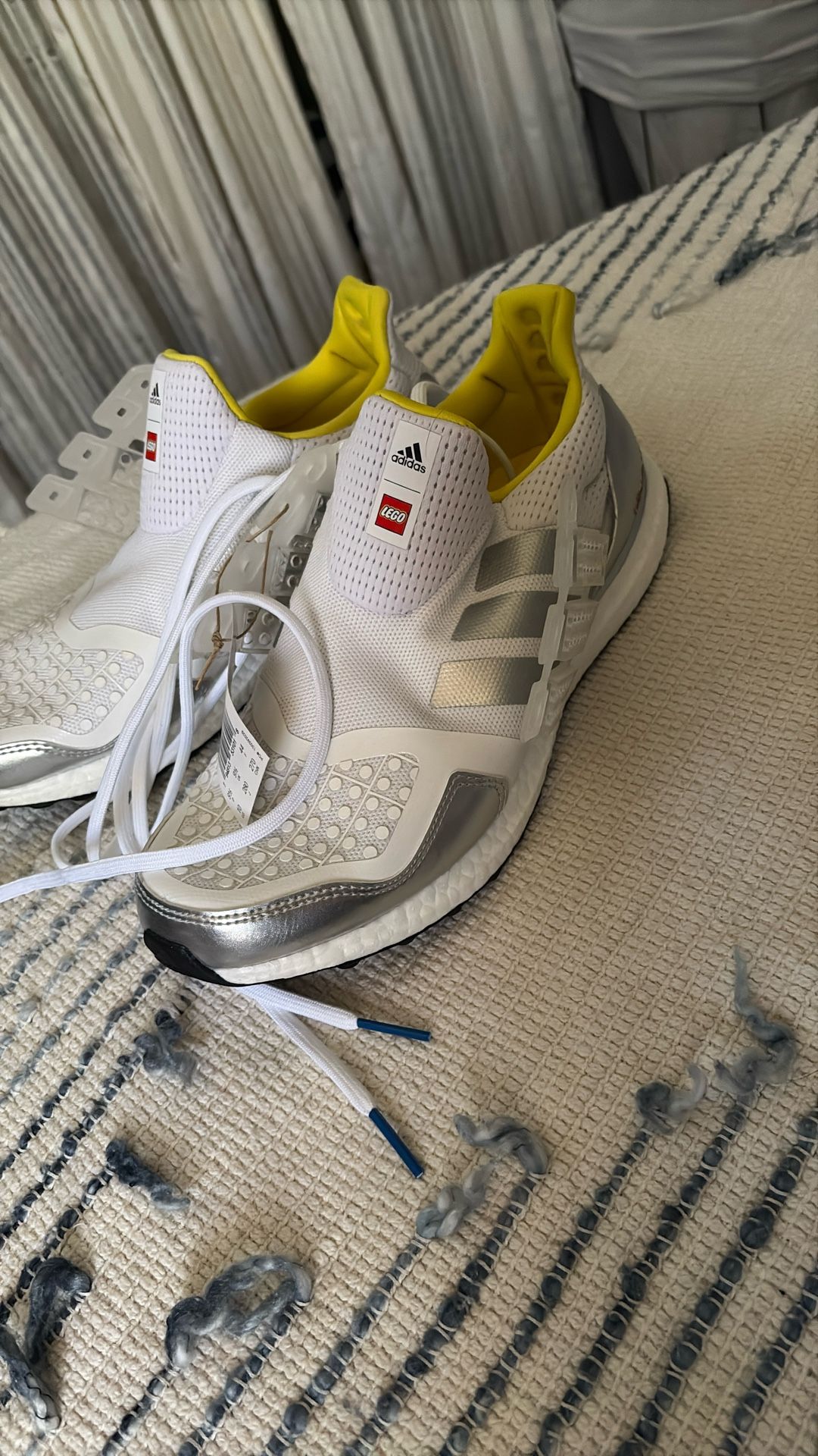 adidas gazelle silver green womens Adidas Ultraboost DNA x Lego Men's White/Blue  Trade Sports